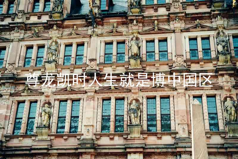 尊龙凯时人生就是博中国区